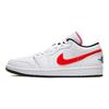Jordan 1 Низкий Белый Мультиколор CW7009-100