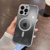 Роскошный магнитный чехол для беспроводной зарядки для iPhone 15 14 13 12 11 Pro Max X XR XS 7 8 Plus противоударный бронированный прозрачный чехол