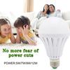 LED 5/7/9/12/15W Emergency Light Bulb Lamps Rechargeable Battery Lighting Lamp For Outdoor Lighting Bombillas Flashlight H8F0