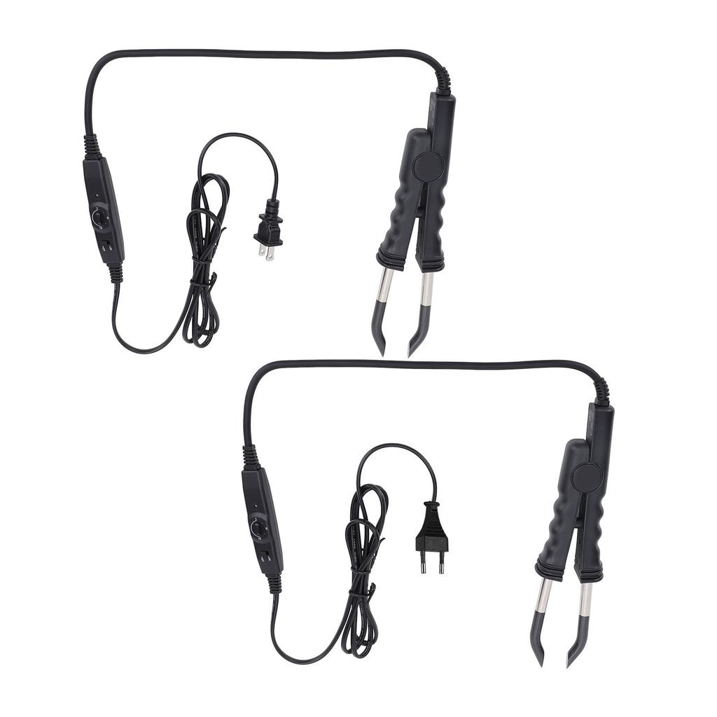 Fusion Hair Extensions Tool Flat Shape Professional Temperature Adjustable Keratin Fusion Heat Iron 