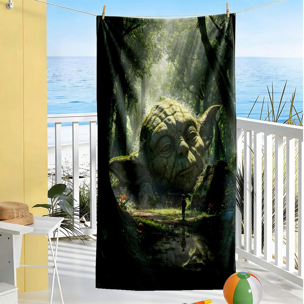 Star Wars Beach Towel Soft Durable Quick-Dry Comfortable Lightweight Suitable for Sports, Travel, Swimming, Yoga, Bathroom, Beach, And Pool