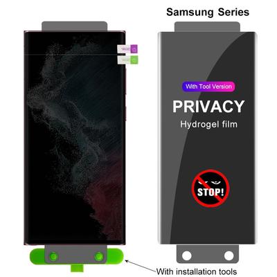 Мягкая защитная пленка для экрана Samsung S24 S23 S22 S21 S20 Plus Note 20 Ultra 10 A16 A26 A36 A56 A15 A25 A35 A55 A14 A24 A34 A54 A13 A23 A53 A52 A72