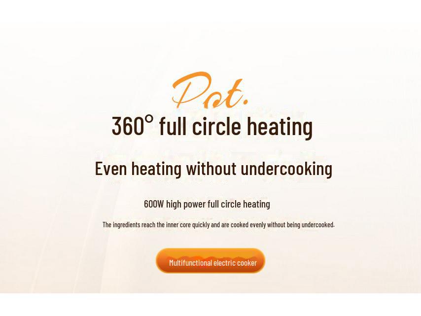 Многофункциональная электрическая плита с антипригарным покрытием: Лапшерезка, сковорода и хот-пот для общежитий