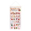 Hanging Storage Bag Christmas Advent Calendar Portable Party Props 24 Days Count Down To Xmas with