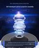 Galaxy Starry Sky Projection Lamp: Creative Bedroom Atmosphere Lamp for Kids