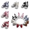 1 Pair Mini Doll Fashion Mini Canvas Shoes 3.5cm Mini Canvas Dolls Shoes  Plush Doll Shoes