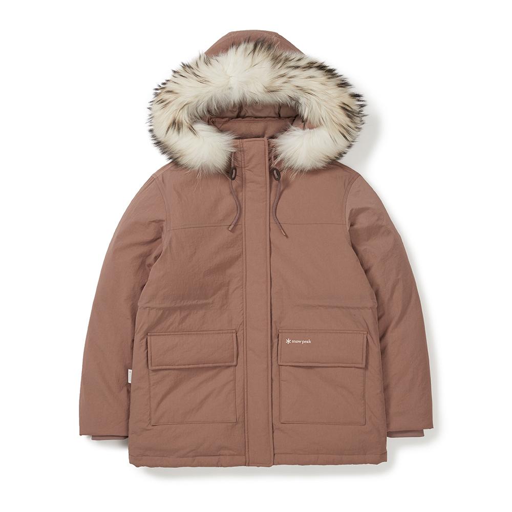 [Snowpeak] Land Women's Hooded Heavy Down Jacket Salmon (S24WWTDJ31)