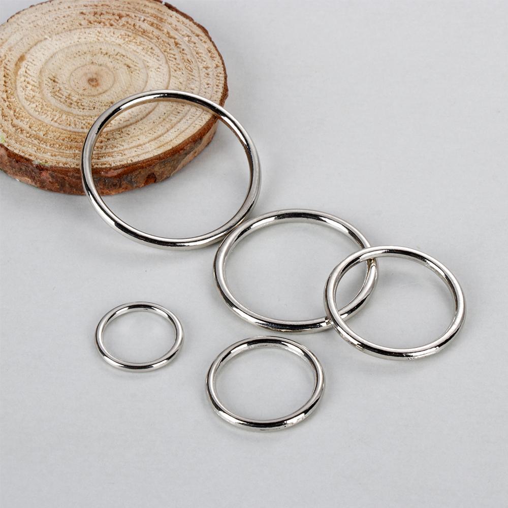 DIY Craft Supplies Pet Collar Webbing Sewing Accessories Metal Buckle Bag Parts O Ring