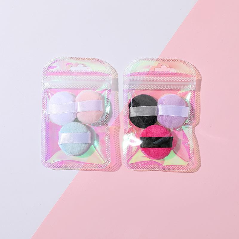 1/3/6 шт., мини-пуховка для пальцев, спонж для макияжа, тональный крем для лица, консилер для растушевки, косметические аксессуары, инструменты для макияжа, пуховка для пальцев