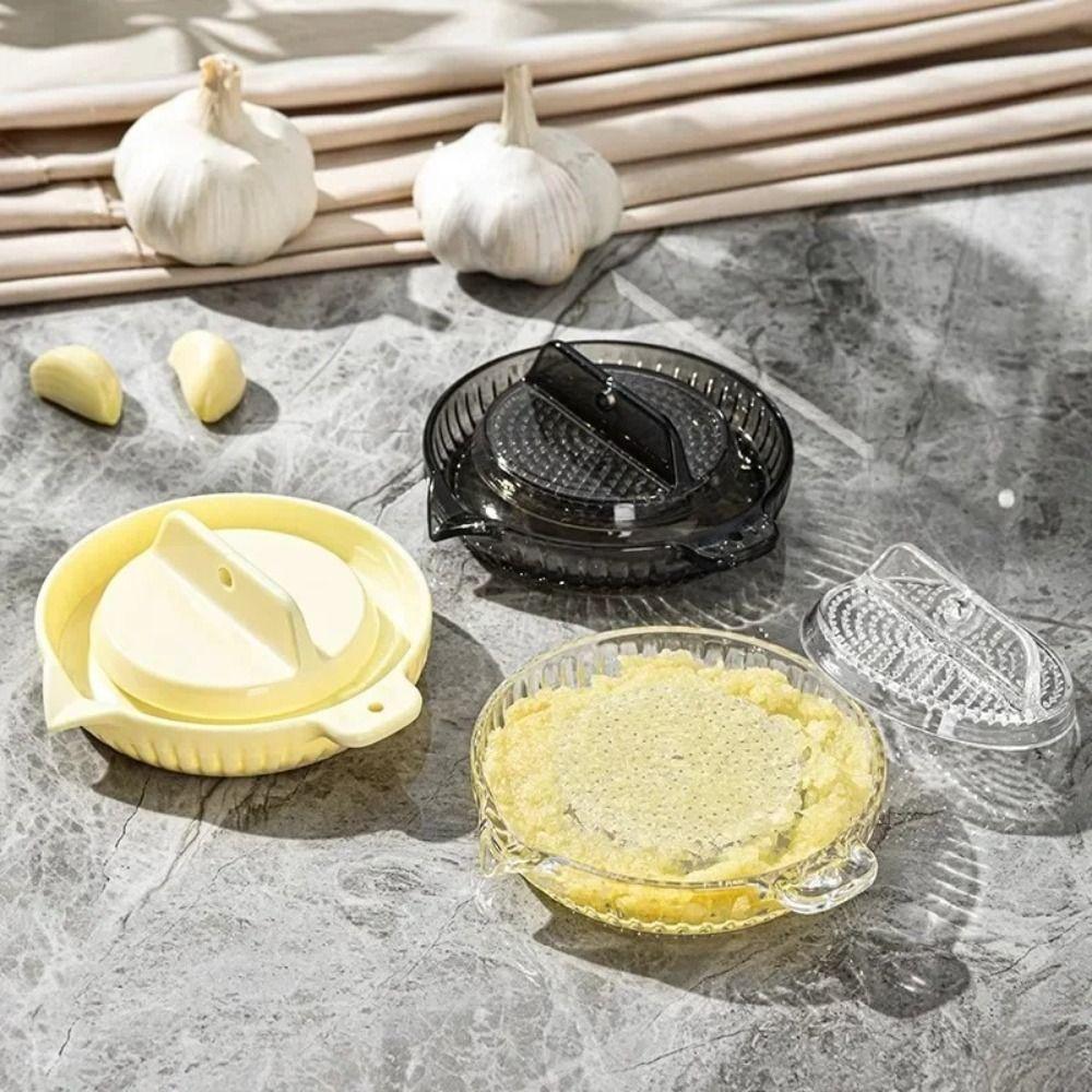 Masher With Lids Ginger Garlic Grater Tools Manual Grinding Tool for Garlic Wasabi Grinders