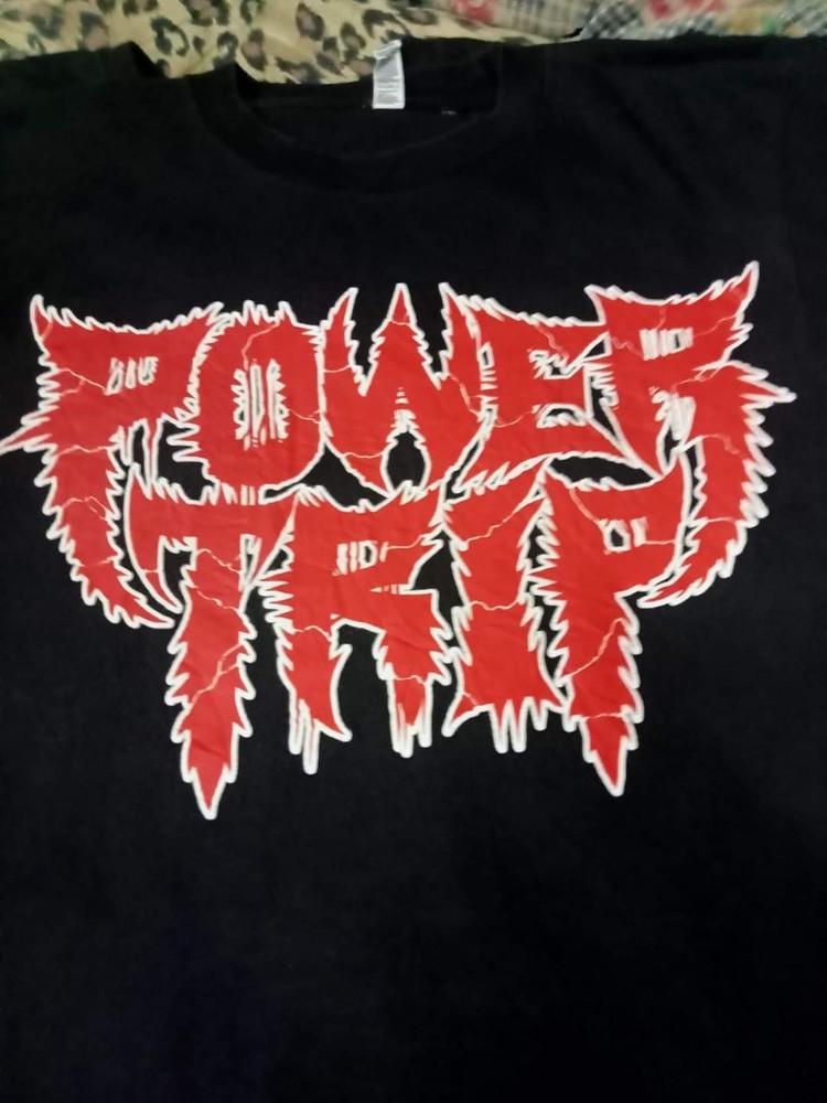 Power Trip Metal Band Logo T Shirt Full Size S-5XL