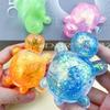 Сквиш-черепашка Игрушка-антистресс Черепашка с блестками Сжимаемая игрушка Маленькое милое животное Антистресс Игрушка-сплюшка Сплюшка для снятия стресса