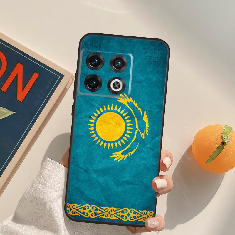 Чехол с флагом Казахстана для OnePlus 13R 12R 10R 13T 10T 11 12 13 15 OnePlus Nord 5 CE 2 3 4 Lite N20 N30