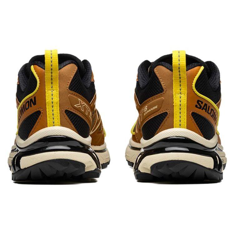 SALOMON XT-6 Expanse Mesh Низкие Повседневные Кроссовки для Трейлраннинга Унисекс кроссовки Коричневый Желтый 471340