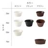 Unbreakable, Heat-resistant Cocotte, Perfect for Adding a Touch of Class To Your Dining Table. White, 6cm Diameter X 3cm Height, 25cc Capacity, Pack O