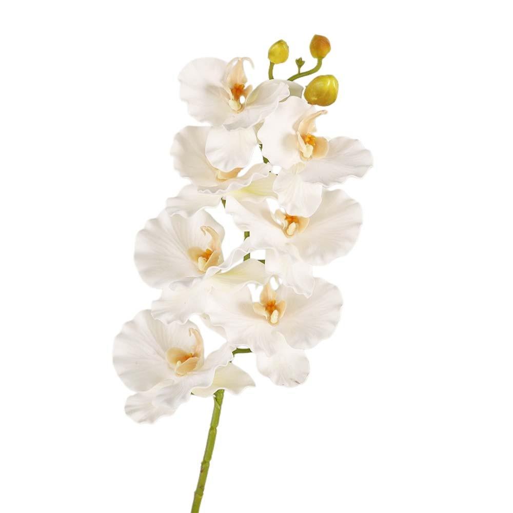 Butterfly Orchid Artificial Orchid Flower Real Touch Realistic Simulation Big Moth Orchid Luxury Handmade Fake Flower Branch