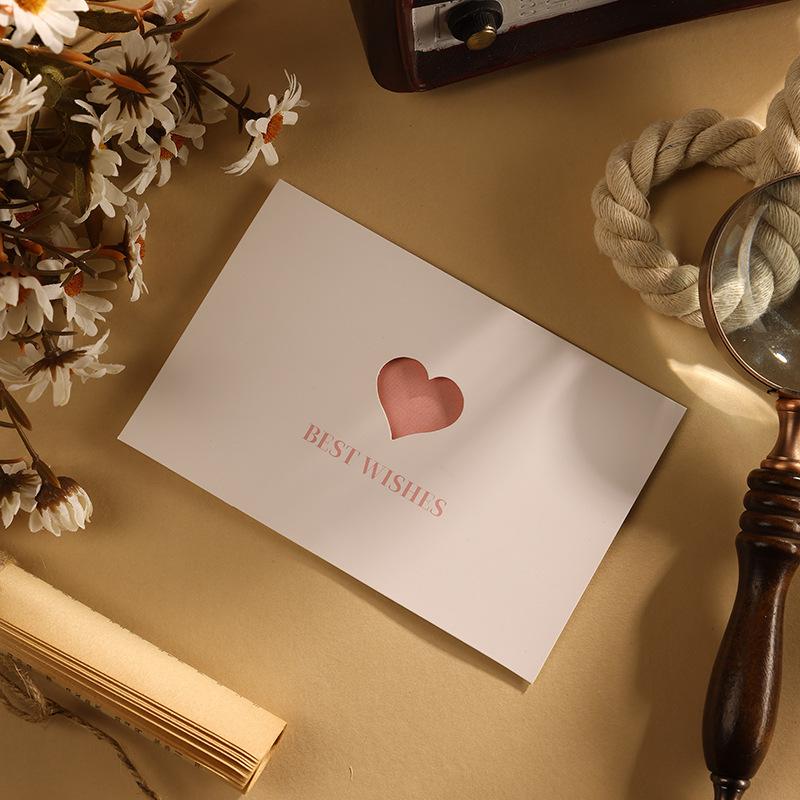 10 листов в упаковке Открытка благодарности Открытка на день рождения Пригласительная открытка Открытка для сообщения Студенческие канцелярские принадлежности