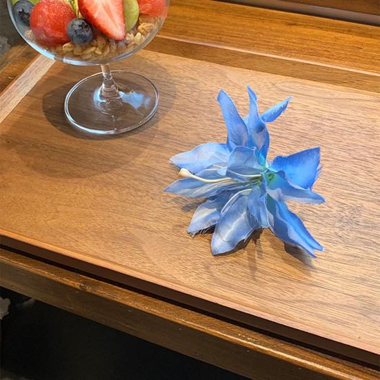 Women Hairpin Secure Grip Realistic Flower Design Hair Clip Non-Fading Lightweight Decorative Hair Accessories