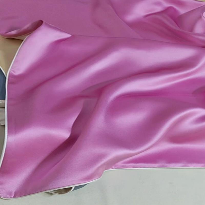 Luxury 140S 30 Momme Double-Sided Pure Mulberry Silk Pillowcase 50x75cm Hair Skin Care