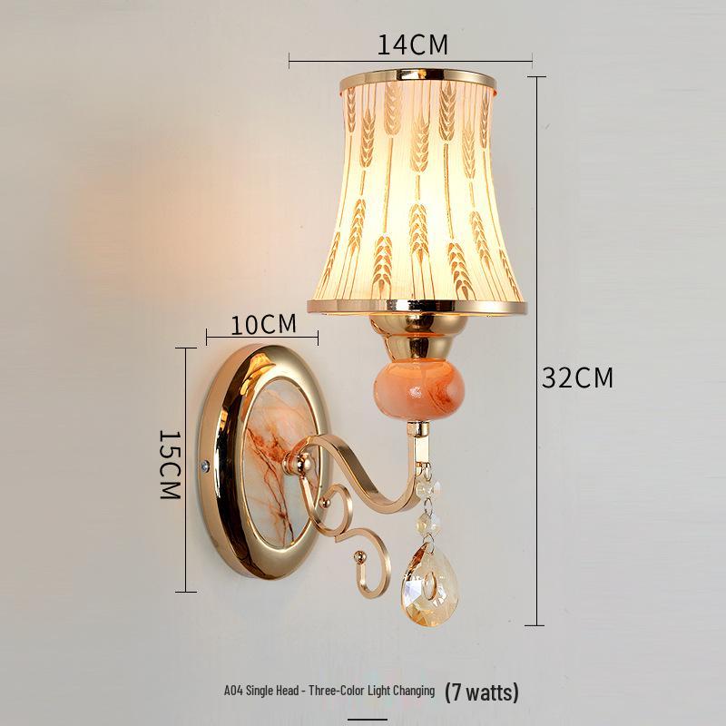 2025 Современный теплый настенный светильник для спальни, гостиной, столовой и лестницы