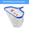 Pool Skimmer Net Rake Deeper Net Mesh Pool Net for Cleaner Leaves Debris Swimming Pool Skimming Leaf Removal Pocket