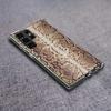 Прозрачный чехол для телефона с принтом под настоящую змеиную кожу для Samsung Galaxy S21 Plus S24 S23 S20 FE S22 S26 Ultra S25 Edge TPU Capa