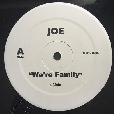 12-дюймовая пластинка JOE / THE-DREAM, YOUNG JEEZY - Мы семья / Я люблю твою девушку (Rem WHT1040 Не на лейбле 2008 США Рэп и хип-хоп/R&B Б/У