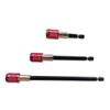 4Pcs Drill Bit Extension Set Magnetic Drill Screwdriver Bit Holder Bar Chucks Holder Extenders 1/4inch Hex Bit Holder