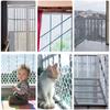 DIY Garden Fence Mesh Cat Pet Balcony Anti-Falling Net Window Plastic Grate Mesh Children Staircase Fall Protection Netting