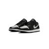Jordan Air Jordan 1 Cushioning Low top Vintage Basketball Shoes Unisex Black 553558-067(Team874-)