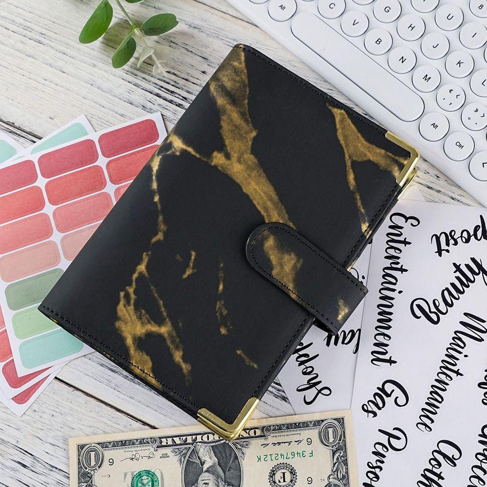Folder Writing Pads Wallet Notebook Planne Money Saving Binder Cover Notebook Cover Budget Binder