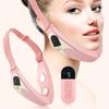 Heating Vibration Face Lifting Device EMS Microcurrent Facial Massager Double Chin Removal Slimming Face Lift Belt Skin Care