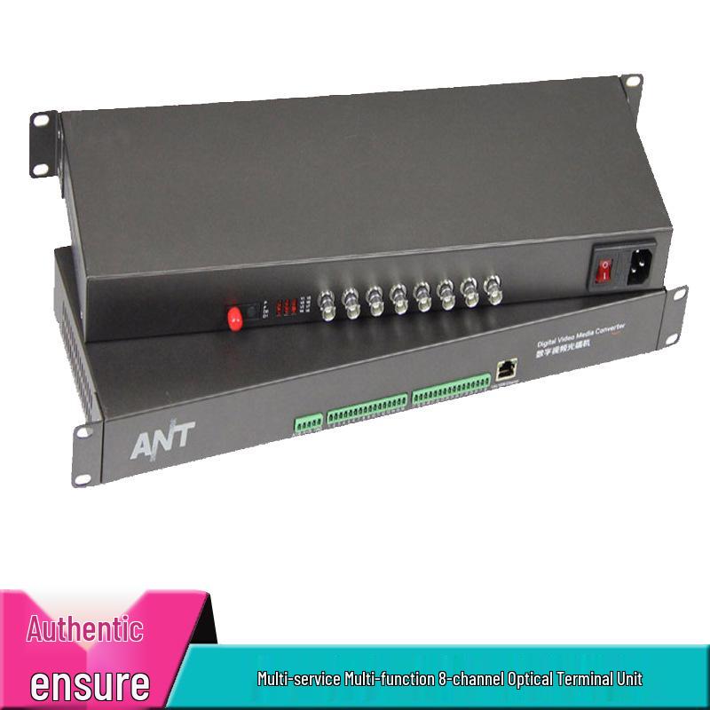 Multi-Service Optical Terminal Unit for Video, Audio, Telephone, Switch, and Ethernet Relay Chain