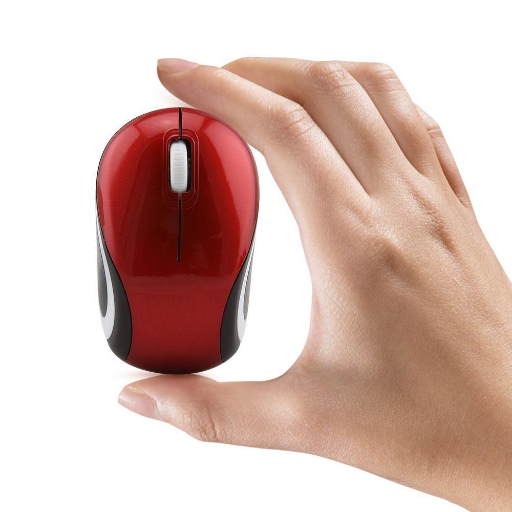 Mini Cordless Optical Wireless Mouse 2.4GHz Gaming Mice Adjustable DPI