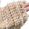 Jinde Jewelry Льдисто-прозрачный розовый авантюрин граненые бусины-оливки из жадеита для DIY ювелирных аксессуаров