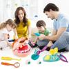 Dentist Pretend Plasticine Toy Role-play Game Realistic Toothbrush For Kids 3+