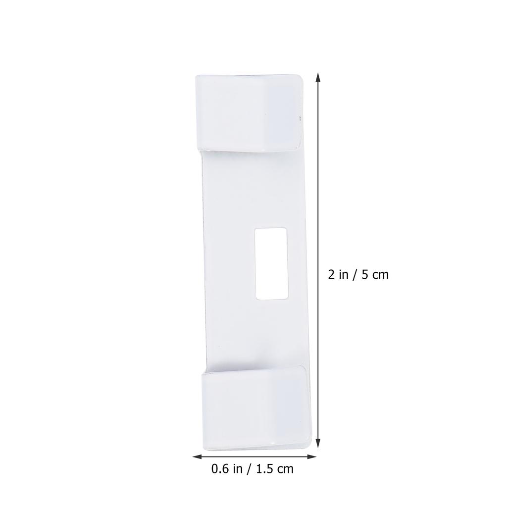 10 шт. вертикальных крючков для жалюзи, белые шторы, зажимы для оконных жалюзи, железные вкладки для ремонта, сменные планки для жалюзи