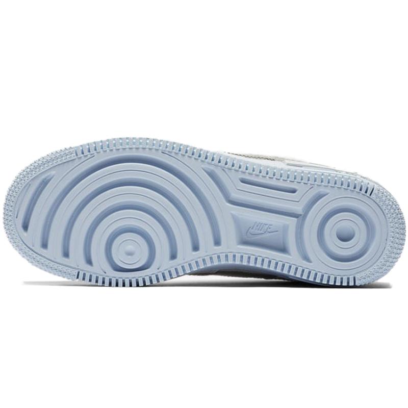 Nike Женские кроссовки Air Force 1 Low Shadow Pure Platinum Snakeskin Blue CV3027-001