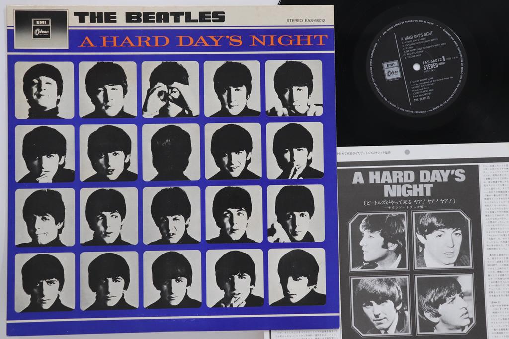 LP Пластинка BEATLES - A Hard Day's Night EAS66012 ODEON 1982 Япония Рок Б/У