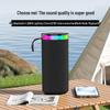 Bluetooth-колонка W17: Двухмашинное соединение, Высококачественный звук, Большой громкость, Цветные световые эффекты, Идеально для домашней гостиной