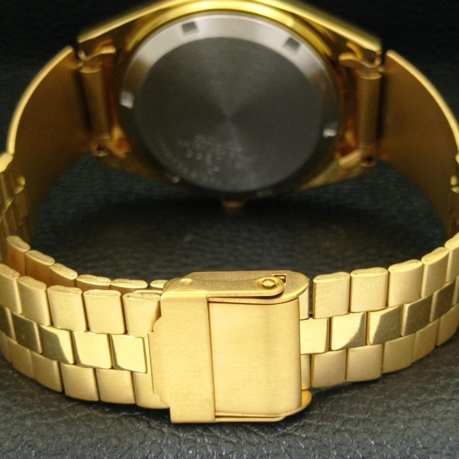 ВОССТАНОВЛЕННЫЕ АВТОМАТИЧЕСКИЕ МУЖСКИЕ ЧАСЫ SEIKO 5 JAPAN 6309A С ЧЕРНЫМ ЦИФЕРБЛАТОМ В АРАБСКОМ СТИЛЕ a427207-2