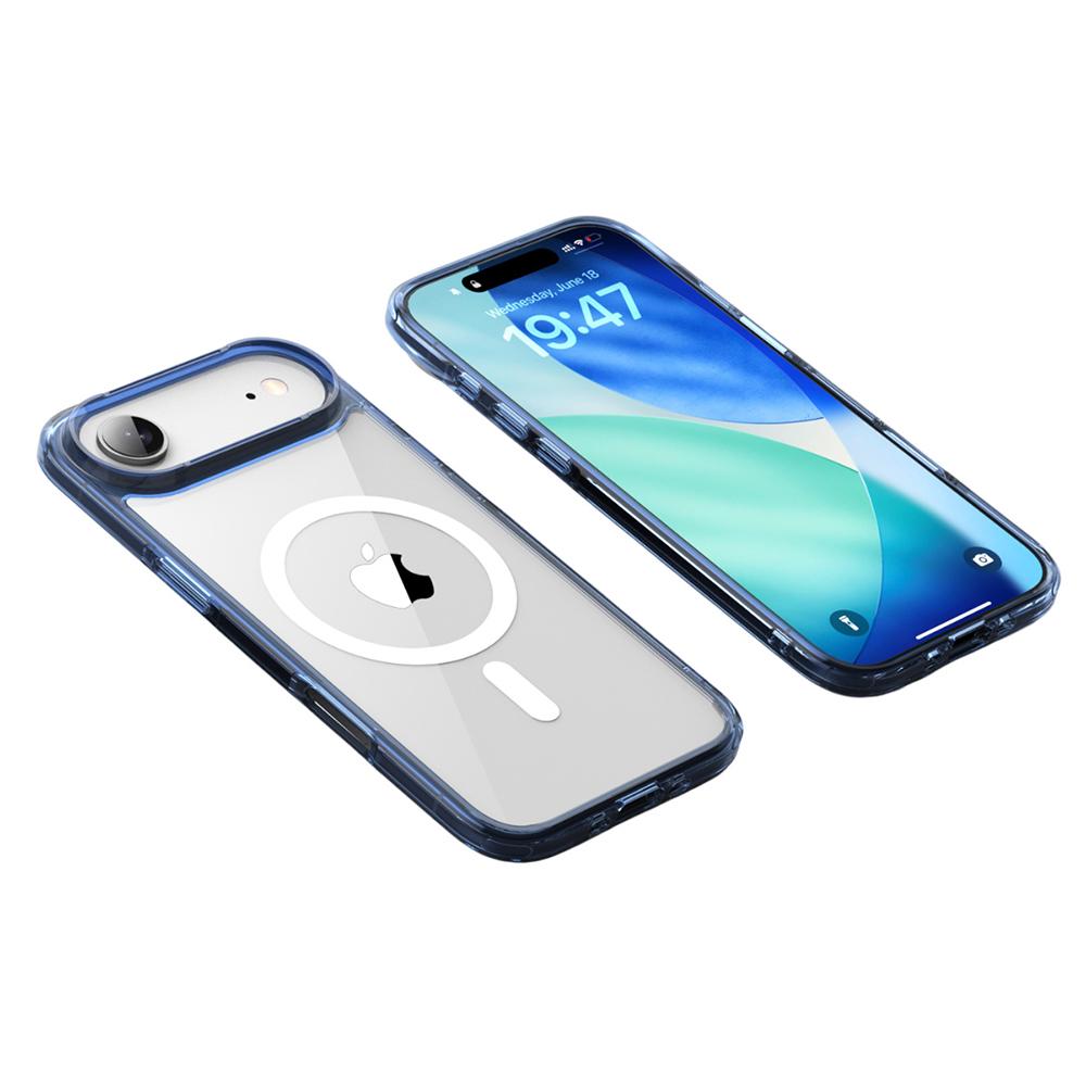 Для iPhone Air Чехол Совместимый с MagSafe ТПУ+ПК Прозрачная Задняя Крышка Телефона