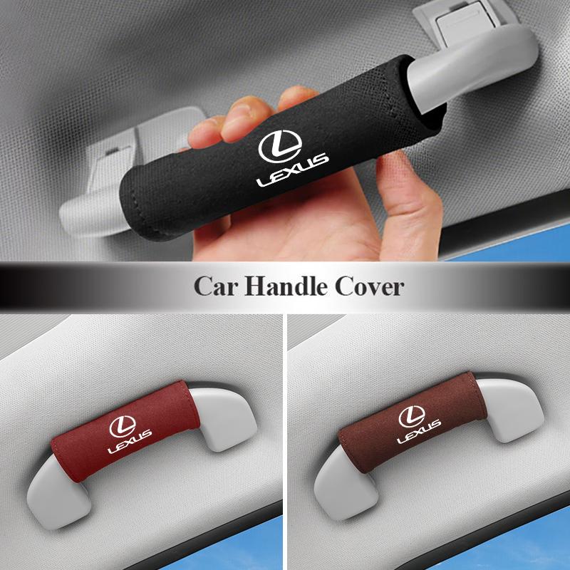 Car Roof Armrest Glove Handle Cover Protector Sleeve Accessories For Lexus UX250h RX450h CT200h RX400h NX300h RX350 RX300 GX470 PF6