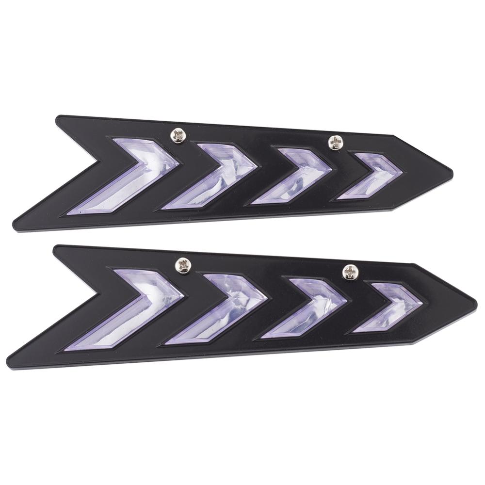 Пара автомобильных стеклоочистителей Spolier Wiper Aid Protector Separator Presser Universal для сбора воды во время дождя