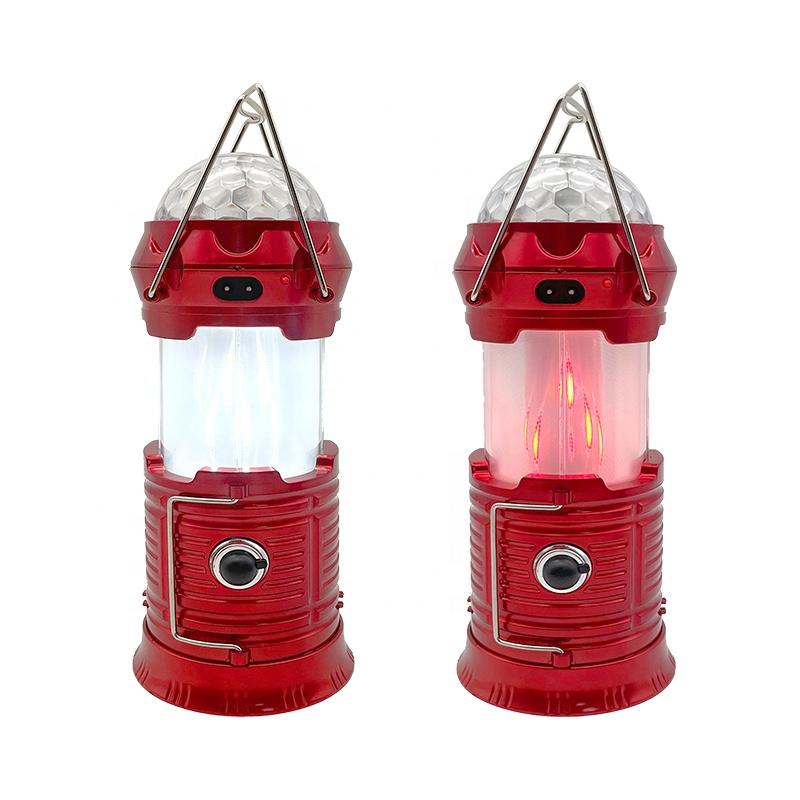 Hot Selling Solar Power Usb Charging 2 Pack Custom Foldled Collapsible Pop Up Led Solar Camping Light