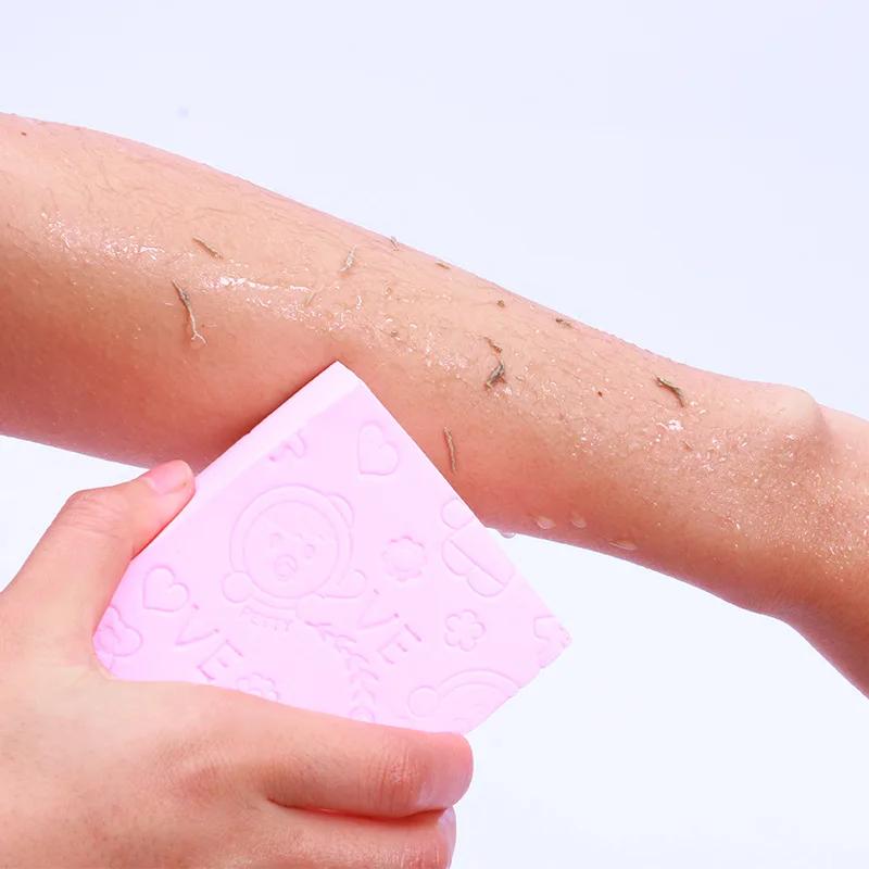 Губка для ванны, средство для удаления омертвевшей кожи, отшелушивающий массажер, очищающая щетка для душа для детей и взрослых