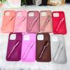 Lipstick 1514 Silicone-Compatible Color-Matching Protective Case for Samsung & iPhone 16 Pro Max, Drop-Proof Lip Gloss Design