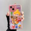 Прозрачный чехол с конфетами и сладким граффити для собаки и медведя для Iphone 13 12 11 14 Pro Max, блестящий защитный чехол в виде ракушки