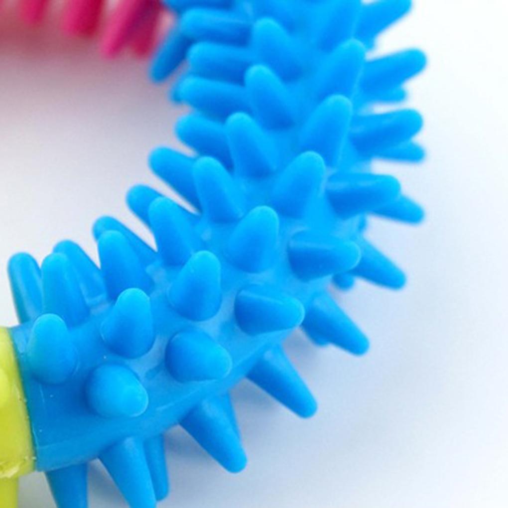 Жевательная игрушка для грызения, TPR игрушка для грызения для питомцев, Игрушка для тренировки жевания и кусания для питомцев, Интерактивная игрушка для дрессировки питомцев, Игрушки для питомцев, Красочная жевательная игрушка из TPR для питомцев