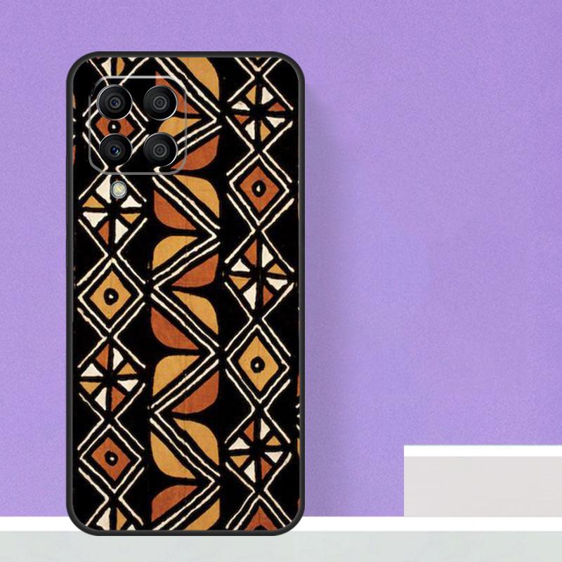 African Wax Print Design For Samsung Galaxy M21 M51 M12 M32 M52 M13 M23 M33 M53 M34 M54 M30s M31s M15 M55 M20 Case